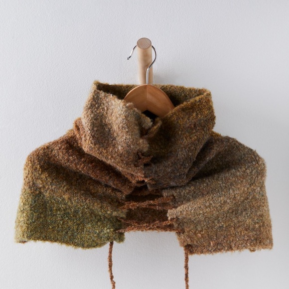 Free People Fuzzy Knit Snood Scarf - Picture 1 of 5